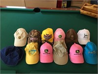 11 Varieties of Hats and 1 Blue Bucket Hat