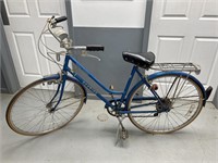 Blue Schwin Qorld Tourist Antique Bike