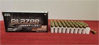 CCI Blazer 9mm Luger 115 gr. FMJ, Qty 50