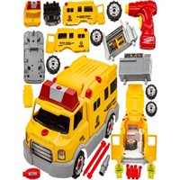 Take Apart Playset Engineering Vehicle