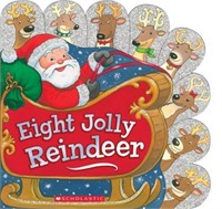 Eight Jolly Reindeer - by Ilanit Oliver (Board Boo