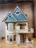 Wood Two Story Doll House