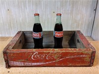 Coca Cola Commemorative Mexican bottles and tray