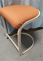 Stool - metal with fabric seat