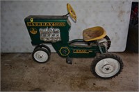 9: Pedal Car Murray Diesel Tractor 2 Ton works