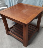 End Table - solid, marks on top