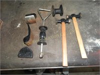 Body Repair Tools - hammers, anvils, etc.