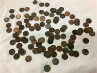 (100) Indian Pennies