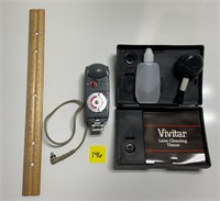 Vtg Tilt-A-Mite Flash&ViVitar Cleaning Kit