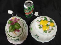 -35, Pair of Porcelain Wall Molds