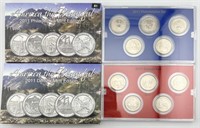 2011 US America The Beautiful Mint P&D Sets