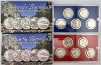 2010 US America The Beautiful Mint P&D Sets