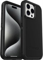 Ottercares Iphone 15 case, Black with extra drop