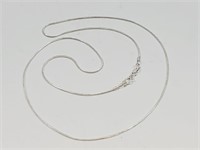 Silver Chain 22" Stamped 925