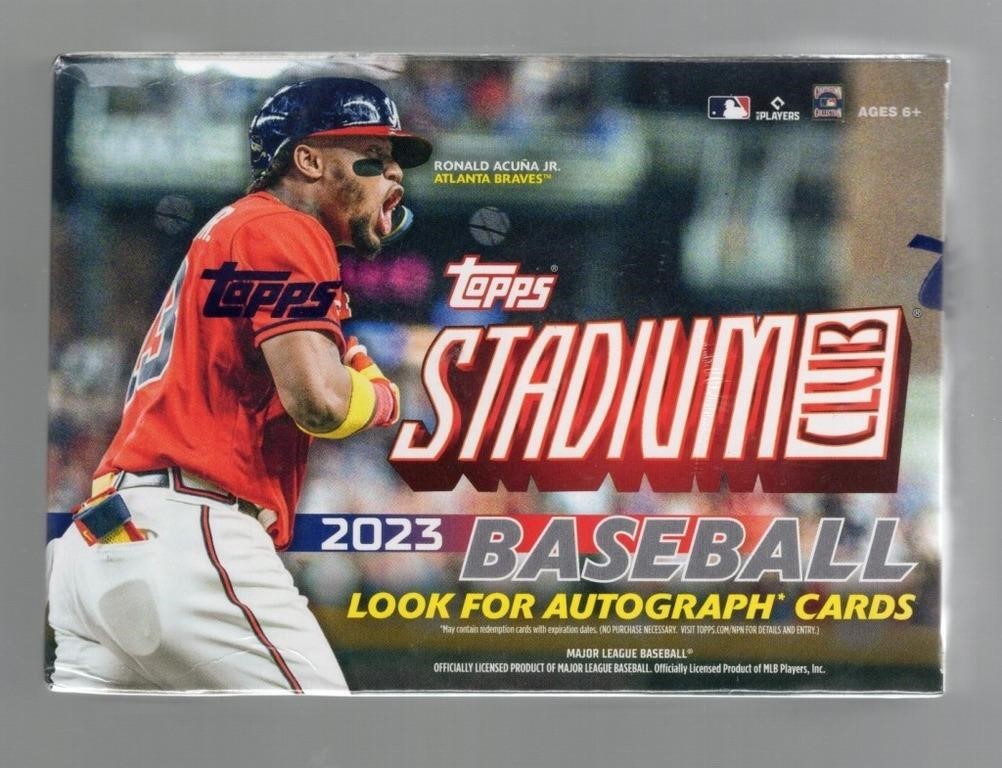 2023 Topps Stadium Club Baseball Blaster Box