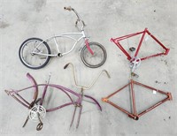 Vintage Schwinn Bike / Bicycle Frames & Other