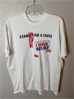 Vintage Comic Relief 1990 Comedy Shirt