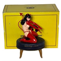 Bettie Page "Hot Sauce" by Olivia LE Sculpture