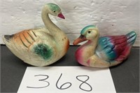 Vintage celluloid duck & more