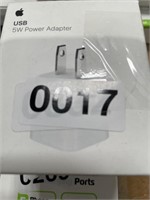 APPLE USB POWER ADAPTER RETAIL $20