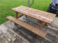 Wooden Picnic Table 1