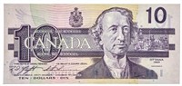 Bank of Canada 1989 $10 GEM UNC (BEF)