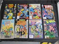 Vtg Justice League & Xmen Comics