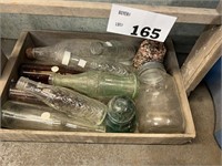 VTG. GLASS BOTTLES