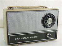 Vintage Holiday Radio , Twin power