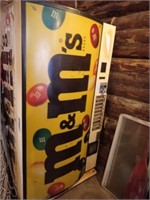 M&M Candy Machine Dispenser - 34"Wx28"Dx74"H