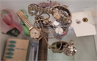 Lot of Vintage Jewelry with a Gold Filled hamilton