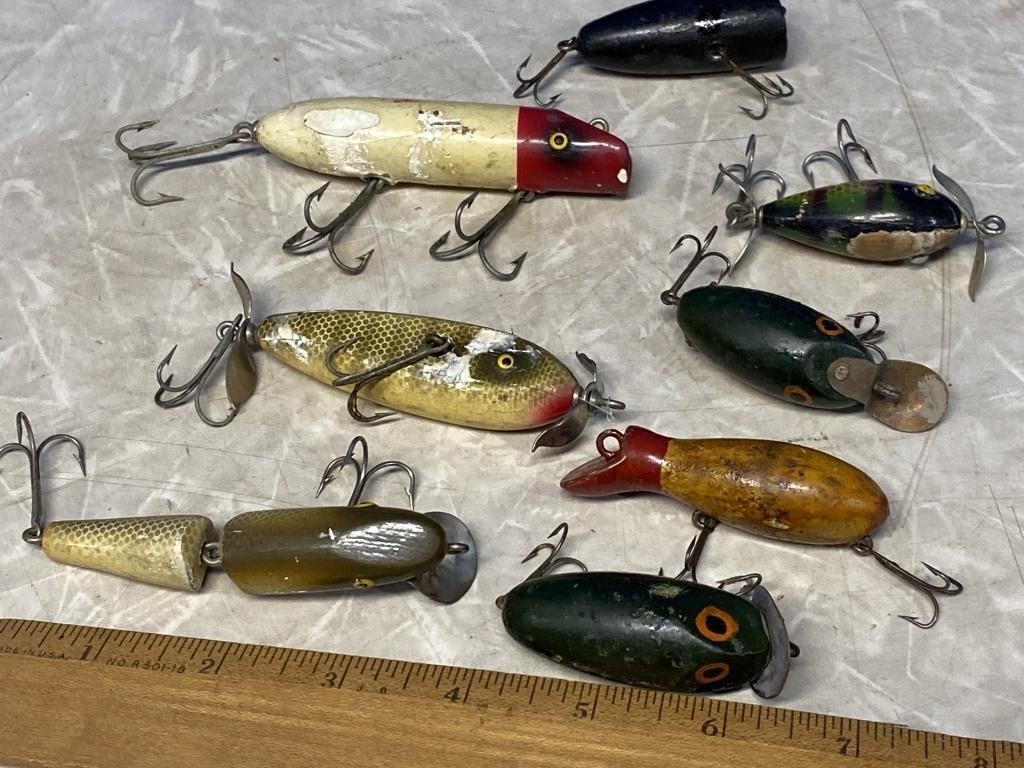 Group of Vintage Fishing Lures