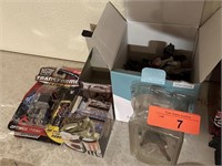LOT OF MISC ACTION FIGURES TRANSFORMERS MORE