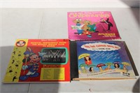 Mickey Mouse Club & Chipmunks Records Lot