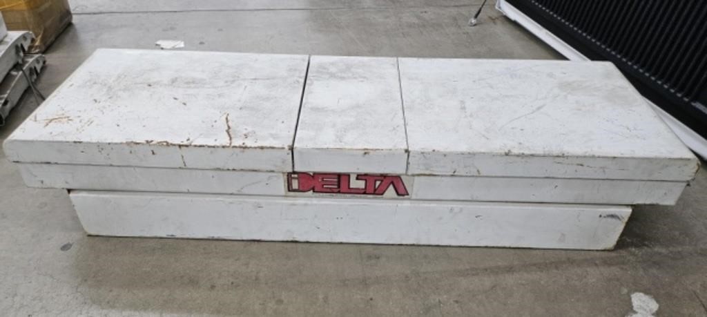 Delta truck tool box in used condition