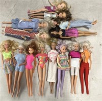 Barbie and Bratz Dolls