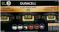 DURACELL 3 LED HEADLAMPS