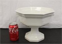 White Ironstone Compote / Tureen