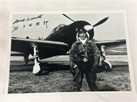 Japanese WWII Reproduced Fighter Pilot Photo