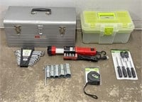 Selection of Tool Boxes and Tools - Some New