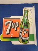 Double Sided 7up Stand Out Porcelain, New