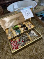 jewelry box and jewelry
