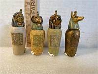 Summit collection ~ Set of 4 Egyptian 7" Resin