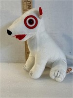 Target Bullseye, 6 inch plush dog