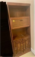 vintage cabinet 1970s solid wood