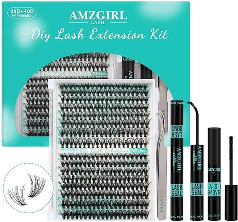 Lash Extension Kit 320Pcs,DIY Individual Lashes