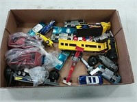 Assortment of matchbox cars