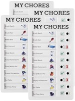 MSRP $10 Set 4 Chore Charts