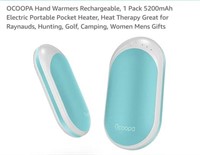 MSRP $44 Rechargeable Hand Warmers