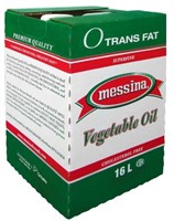 Messina Vegetable Oil, 16 L